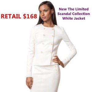 The Limited Scandal Collection White Jacket XS